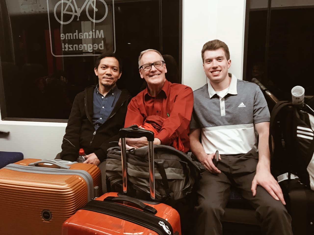 Happy Train Travelers featuring Dr. Smith, Dr. Jaafar, and Ryan Malatesta (Rye Bread)
