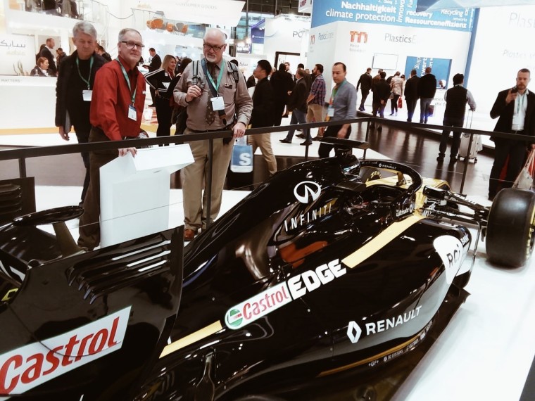 smith and meckley with race car