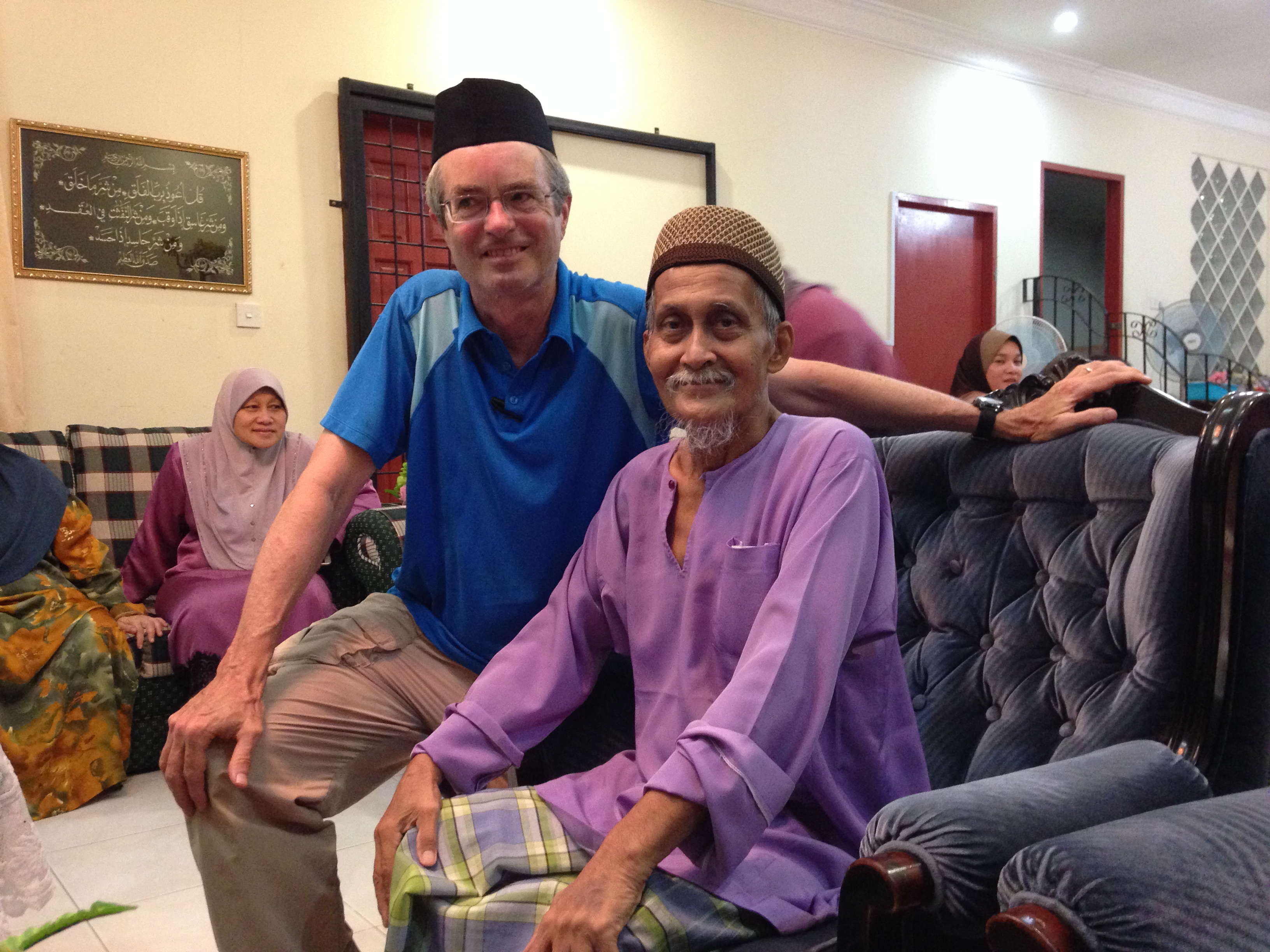 Jonathan Hall and Wan Musa