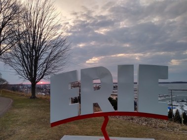 Erie sign
