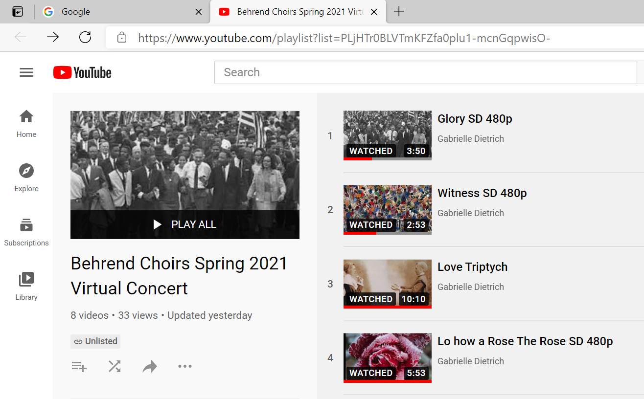 virtual concert commemmorates unusual year